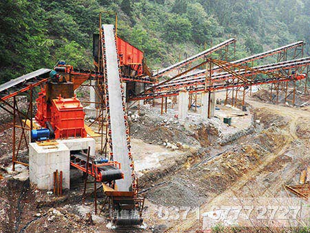 破碎石料的生產(chǎn)線都有什么設(shè)備組成？