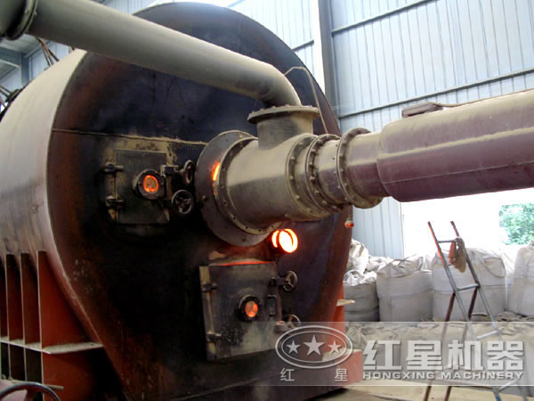 回轉(zhuǎn)窯局部細節(jié)