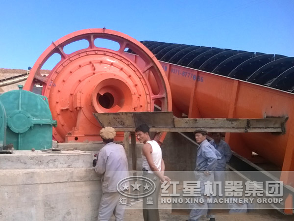 選金礦生產(chǎn)現(xiàn)場