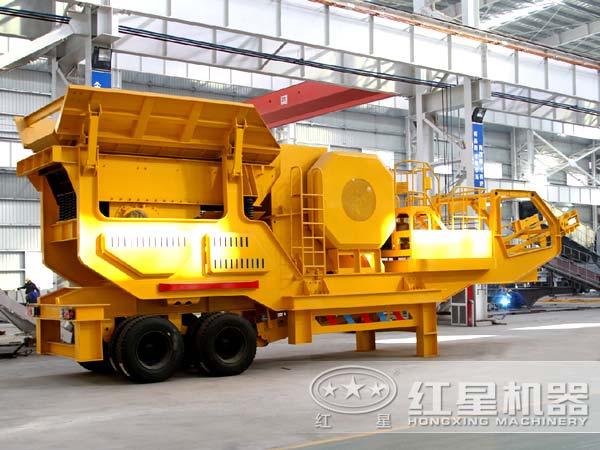 新型輪胎式移動(dòng)破碎站市場(chǎng)售價(jià)多少錢一臺(tái)？