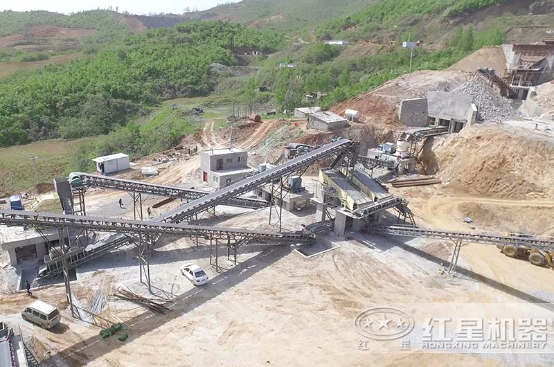 年產(chǎn)100萬噸砂石骨料生產(chǎn)線多少錢？