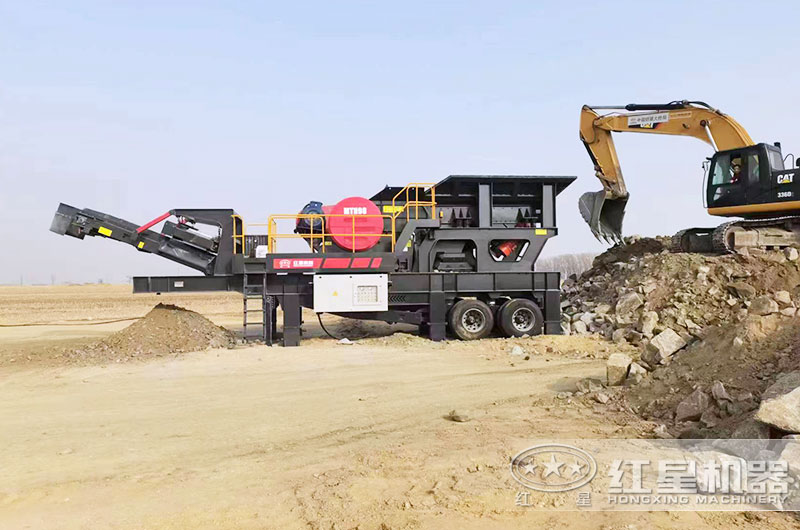 廣西客戶顎式移動(dòng)破碎機(jī)工作現(xiàn)場(chǎng) 廣西客戶顎式移動(dòng)破碎機(jī)工作現(xiàn)場(chǎng)