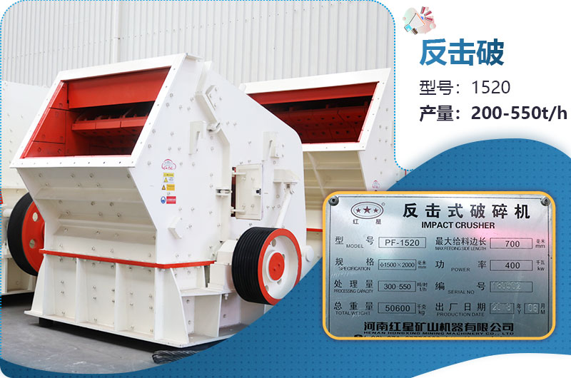 1520反擊破每小時產(chǎn)量多少？有多重？各項參數(shù)介紹