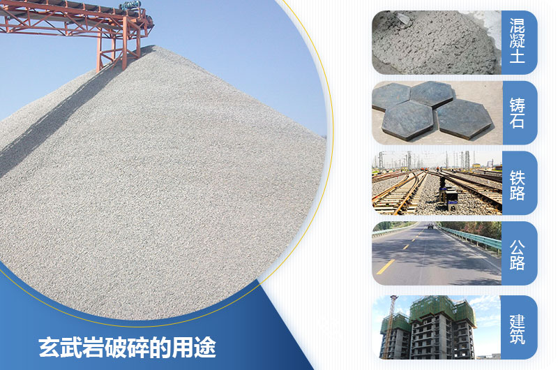 玄武巖破碎后應(yīng)用領(lǐng)域 玄武巖破碎后應(yīng)用領(lǐng)域
