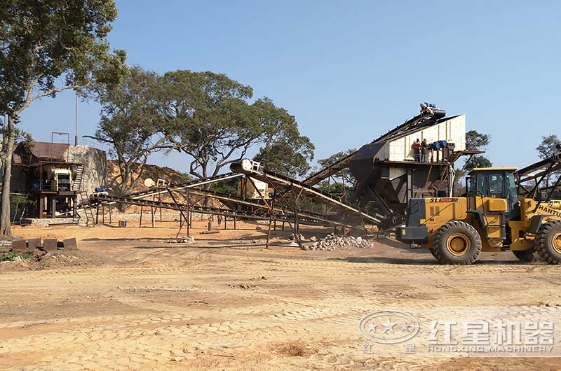 高料石子生產(chǎn)現(xiàn)場(chǎng)圖片