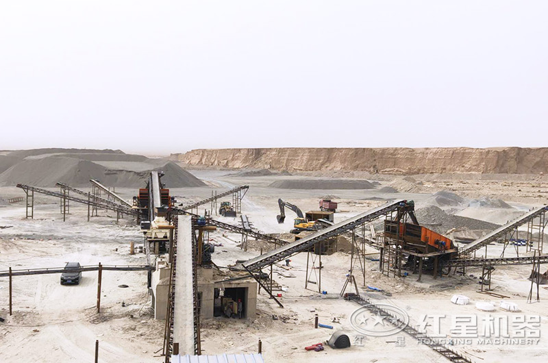 白云石制砂生產(chǎn)線價格多少？附工藝流程圖