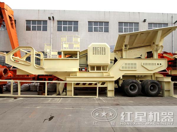 河南移動反擊式破碎站貴不？多少錢一臺？