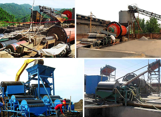 錳礦干式磁選機(jī)工作現(xiàn)場