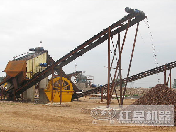 輪斗式洗砂機(jī)一小時(shí)可清洗160噸石粉嗎？大概會(huì)用多少水