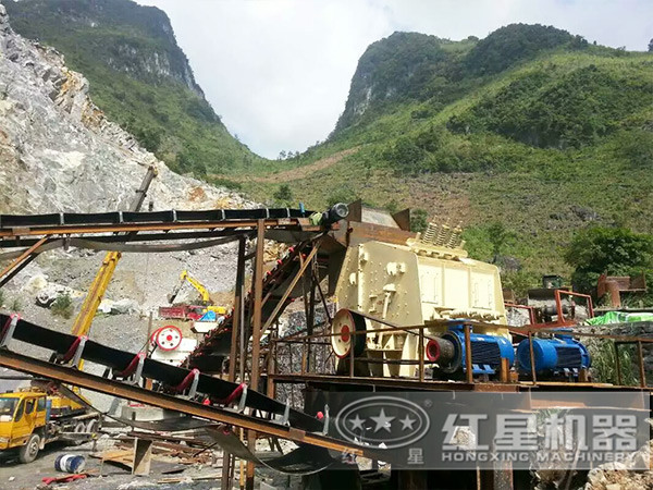 反擊式破碎機生產(chǎn)線