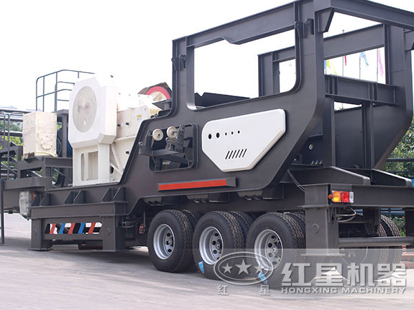 自行式石子破碎機(jī)，車載移動就是方便
