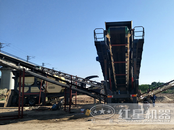 時產(chǎn)450噸石料移動磕石機(jī)多少錢？求品牌介紹