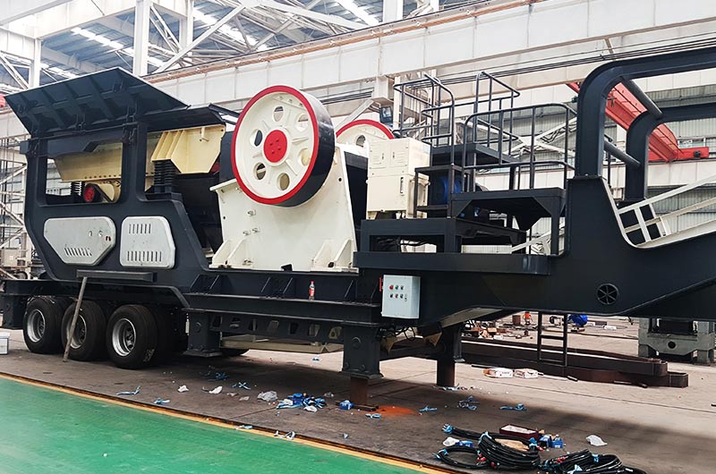 車載流動(dòng)破碎石仔機(jī)，一體式作業(yè)，碎石更輕松