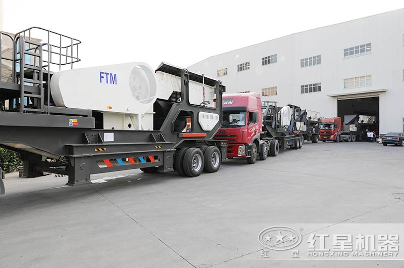 紅星機器廠家生產(chǎn)的礦山機器破碎機持續(xù)輸出中