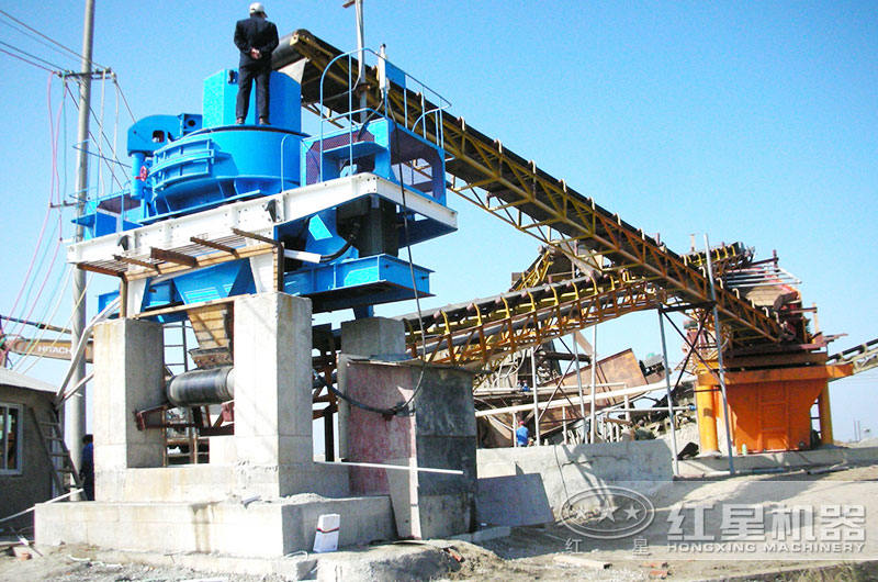 制砂生產(chǎn)線客戶現(xiàn)場(chǎng)