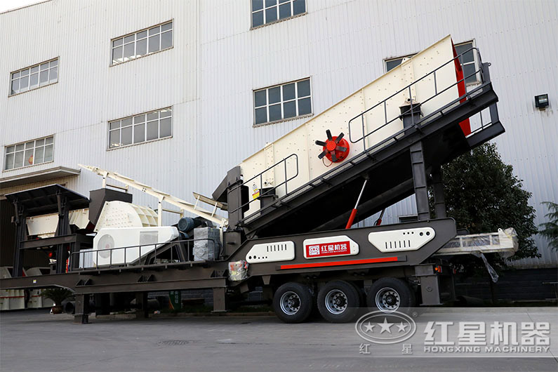 流動破碎石子機生產(chǎn)線全套多少錢？(附現(xiàn)場作業(yè)圖片及視頻)