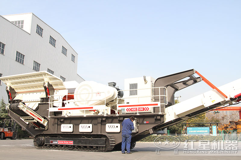 河南哪里有履帶移動破石機(jī)賣？有沒有現(xiàn)場視頻