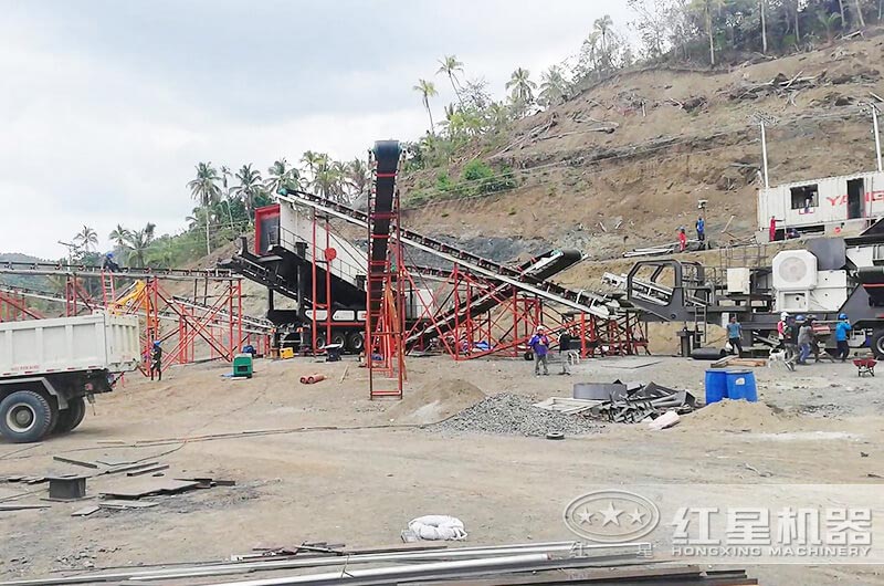 石子、沙子廠打石頭設備投入成本是多少錢