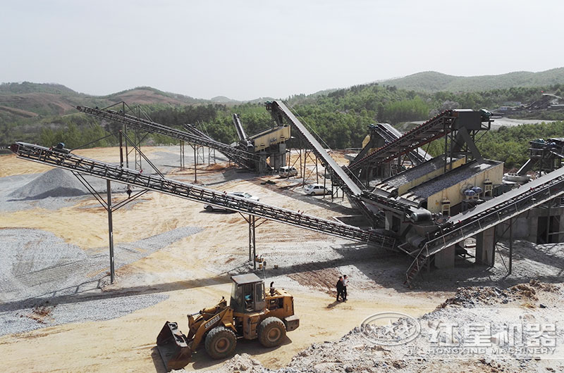 日產(chǎn)兩萬噸的玄武巖石子破碎機(jī)有哪些，全套價(jià)格是多少？