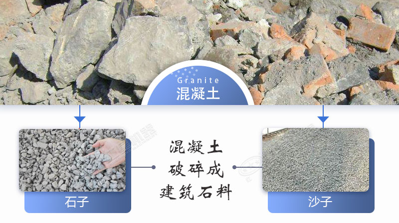 瀝青混凝土加工廢料怎么處理？推薦用混凝土移動破碎機(jī)