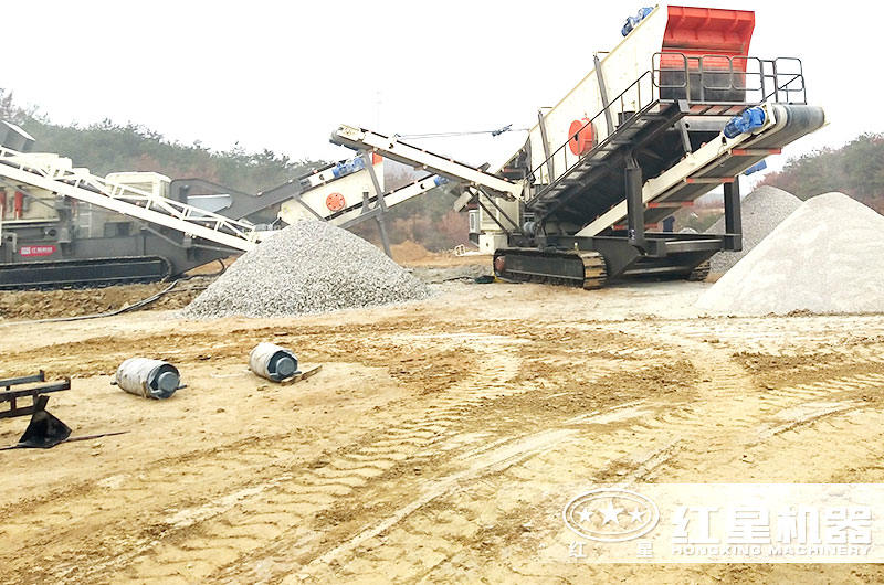 紅星履帶移動式破碎機(jī)多少錢一套？質(zhì)量怎么樣