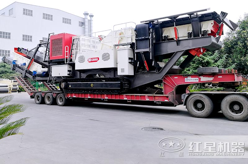 微型隱蔽式移動石子破碎機(jī)，您就偷樂著賺錢吧！