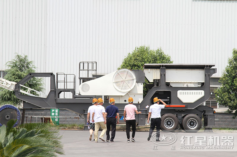 時產(chǎn)40-80噸移動破碎機(jī)配置、價格及生產(chǎn)視頻