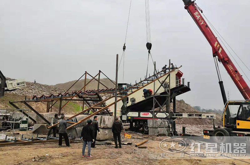 時(shí)產(chǎn)150T左右的河卵石移動(dòng)式制砂機(jī)單價(jià)是多少？能不能分期付款？